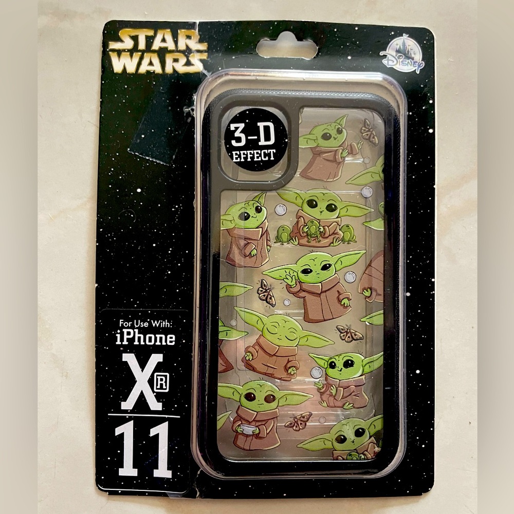 DISNEY PARKS STAR WARS Mandalorian THE CHILD Grogu iPHONE X or 11 -NWT